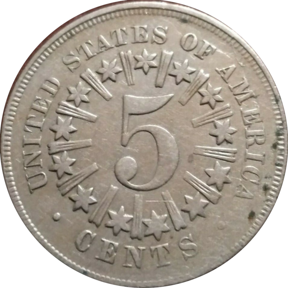 1866-5c-Shield-Nickel-With-Rays-#15